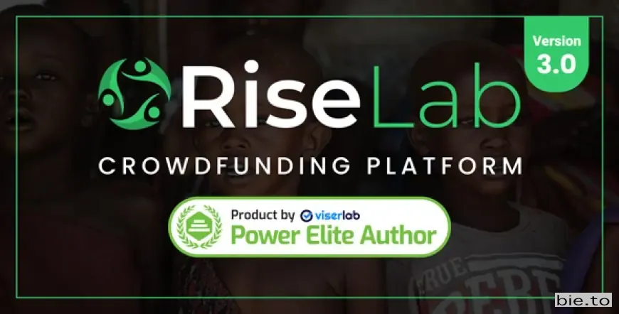 RiseLab - Crowdfunding Platform v3.0 - Nulled